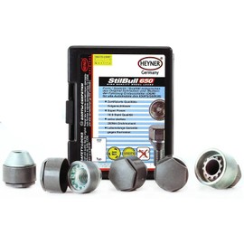 Fits Vauxhall Mokka 2012-2019 Wheel Locking Nuts M12X1,5 AntiTheft Alloys 970/7