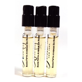 Bond No. 9 Saks Fifth Avenue En Rose Eau de Parfum Spray Lot of 3 Vials NEW