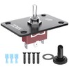 Toggle Switch, Hilictokt (ON)-Off-(ON) 3 Pin Toggle Switch with UP/Down