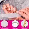Limas de Bloque de Uñas Lavables, 6 Piezas Doble Cara