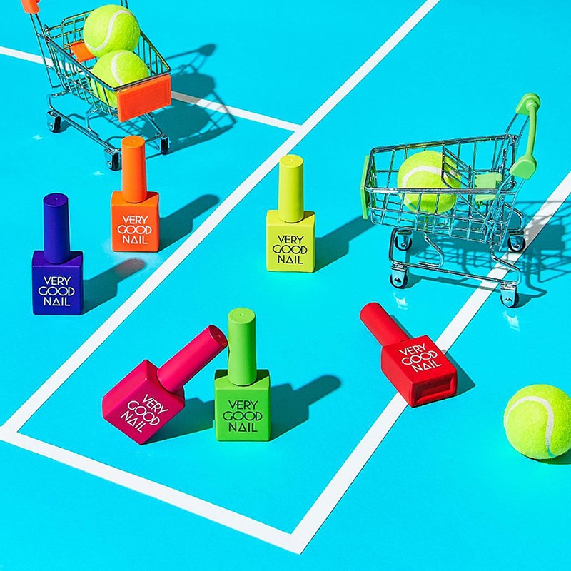 Very Good Nail Highlight 6 Piece Set Neon Color Gel