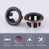 ARCORA 6 Pack Sink Overflow Ring, ARCORA Bathroom Kitchen Sink