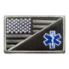 Antrix Tactical American Flag/EMT Star of Life Full Embroidered Patch