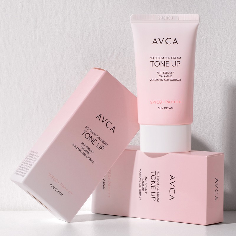 Abka [Abca][1+1] Tone-up no-sebum sunblock sunscreen SPF50+ PA++++ 35ml /