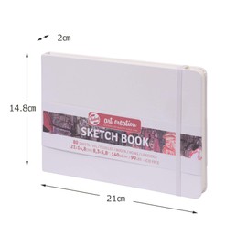 Talens Art Creation Sketchbook 80 Sheets, 21 cm x 14.8 cm, White