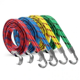 High-elasticity hook 1.5M 2M bicycle rope motorcycle camping camping gear bicycle leash rope motorcycle sports / 고탄성 후크 1.5M 2M 자전거 로프 오토바이 캠핑 캠핑용품 자전거 끈 줄 밧줄 오토바이 스포츠