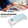 UV LED Nail Lamp with Hand Pillow Folding Portable Gel