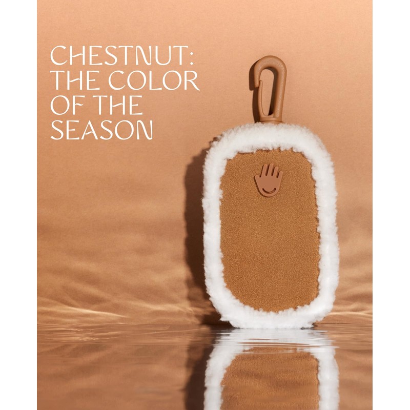 Touchland Limited Edition Vegan Shearling Touchette, Attachable Fashion Accessory with