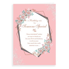 Regal Publishing Classic Birthday Card Someone Special - 9 x 6 inches