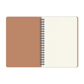Elkcomune Matka PNB-002 Ring Notebook, B6, Squared, One Point Pomdog
