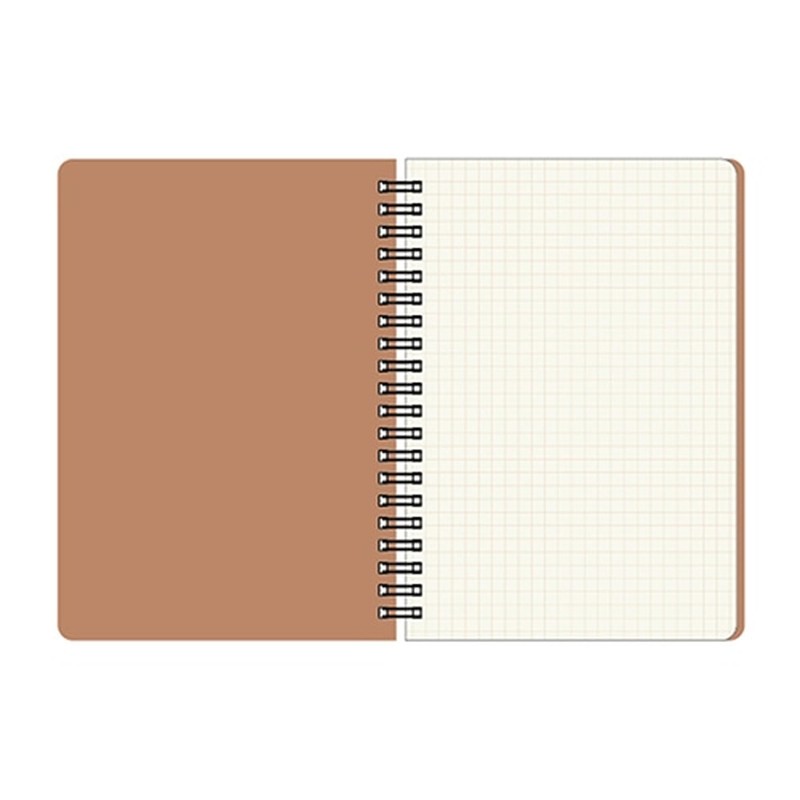 Elkcomune Matka PNB-002 Ring Notebook, B6, Squared, One Point Pomdog