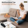Premium Bamboo Sofa Arm Tray Table -Wooden Couch Arm Tray