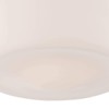 Regency Hill Floating Rustic Farmhouse Ceiling Light Semi Flush-Mount Fixture
