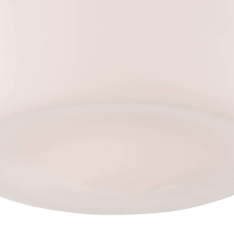 Regency Hill Floating Rustic Farmhouse Ceiling Light Semi Flush-Mount Fixture