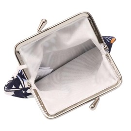 Marimekko 74342 123 Coin Purse PIENI KUKKARO SIIRTOLAPUUTARHA PURSE Pieni Kuccaro Siil Traputarha Purse, blue