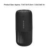 Black Air Purifier Portable USB Powered Low Noise Car Air