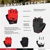 Lizard Skins ARAMUS Cadence Gloves, Red, 2XL