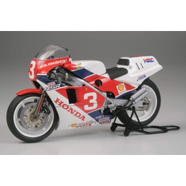 Tamiya Honda 14099 NSR 500 Factory Colour 1:12 Motorbike Model Kit, Unvarnished, Mittel