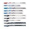 Bosch Professional 2607011171 10-Piece Set Jigsaw Blades Set (for Wood