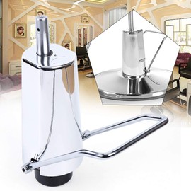Barber Shop Chair Hydraulic Pump with Base Height Adjustable Salon Chair Replacement Pump Heavy Duty Seats Hydraulic Pump for Bars Be-au-ty Restaurants Office (23in base+4.3in Hydraulic Pump)