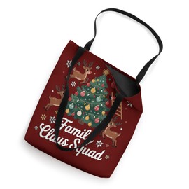 Christmas Squad Family Matching Tote Bag
