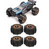 RC Car Beach Tyre, 1/10 RC 4 Waterproof Flexible Tyre