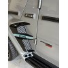 BRABUS Logo G-class 464 Red/Black FENDER BADGE EMBLEM Set Of
