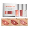 Set De 3 Aceites Para Labios Lip Glow Oil Gloss