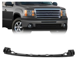 KUAFU Front Bumper Bracket Compatible with 2007-2013 GMC Sierra 1500 Hybrid, XFE, Denali, SL, SLE, SLT, WT, Bumper Upper Cover Center Bracket Replacement for 15246822 GM1065108 Plastic 2PCs