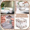 Fourluoo 12 Pack Spring Wildflowers Facial Tissues Cube Boxes 600