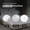 Fitted Bed Sheets 40cm 16 inch Deep Soft Comfy Microfiber