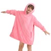 LetsFunny Oversized Hooded Blanket Sweatshirt, Super Soft Warm Comfortable Sherpa