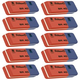 Pelikan BR40 Eraser Rubber, blue / red