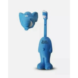 Brush Buddies New ! Brush Buddies Poppin Toothbrush BPA free Elephant  Lion or Tiger - Elephant