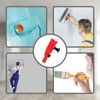 Extendable Paint Brush, Paint Roller Extension Pole Paint Brush Extension