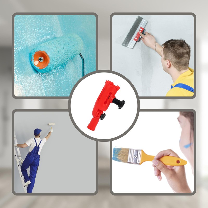 Extendable Paint Brush, Paint Roller Extension Pole Paint Brush Extension