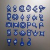 Unown Fridge Magnets - Shiny Unown and Custom Words -