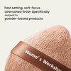 Momo's Workshop Velvet Fluffy Powder Puff, Fluffy Makeup Plush Puff