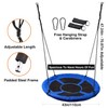 RedSwing 43" Flying Saucer Swing for Kids Outdoor, Large Round