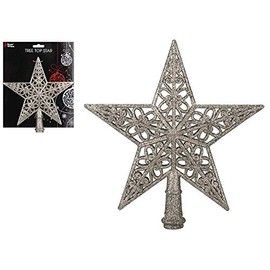 PMS 8" Champagne Gold Christmas Tree Topper Star
