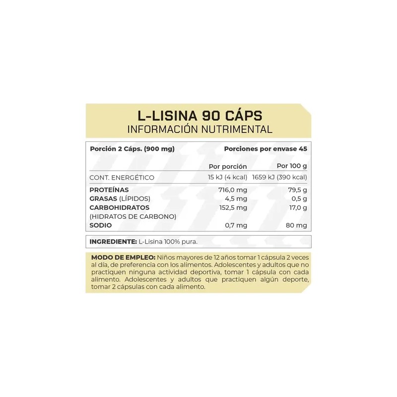Lisina (90 Caps) Prowinner