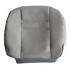 FZJDSD Gray Driver Side Bottom Leather Seat Cover Compatible with