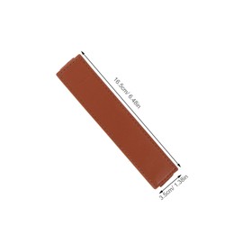 TEHAUX 10pcs Adjustable PU Pencil Pouch with Elastic Band Strap Pen Holder for Notebooks Journals Planners Binders Tablets Multi Color for School and Office Supplies