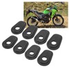 BOROCO 8pcs Motorcycle Refit Indicator Indicator Adapter Spacer Replacement for