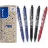 Pilot FriXion Clicker 0.7, Pack of 5, Colours 2 x