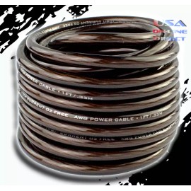 Xscorpion 10 Gauge AWG 100% OFC Copper Stranded Power Ground Wire Marine speaker AMP Cable