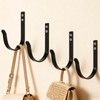 Wall Hooks for Hanging, Large Coat Hooks Wall Mount, Heavy