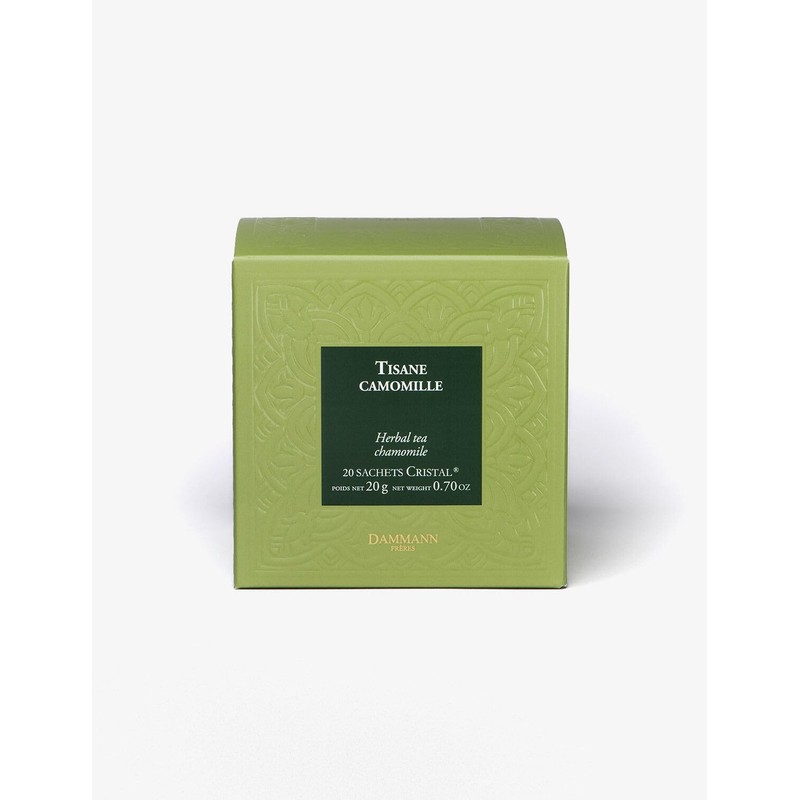 Dammann Freres Sachets, Chamomile Tea Bags, Premium Gourmet French Herbal
