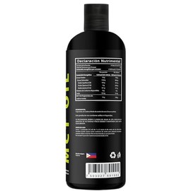Wellthy MCT Oil 1L Aceite 100% Coco Natural. 66 Porciones, C8+C10 Alta Pureza, Keto y Paleo Safe, Sugar Free, Vegan, NON GMO, Gluten Free, Libre de Soya, Libre de Palma, Origen Filipino.