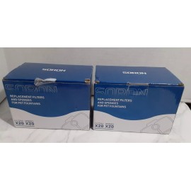 Soron Replacement Filters & Sponges For Pet Fountains Box Of 20 Lot of 2 New